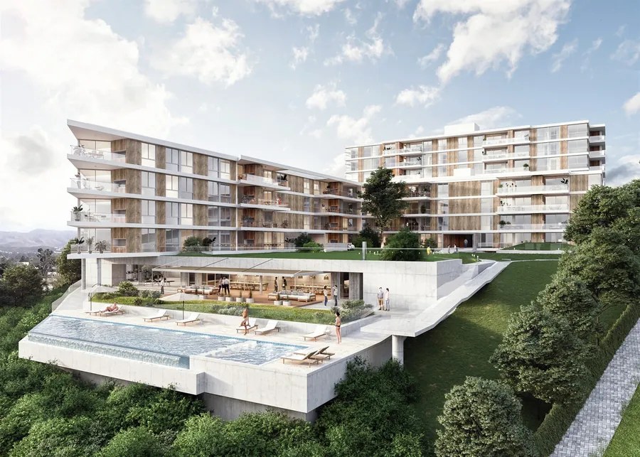 Render exterior de Vistas de Villa Belgrano en zona norte de Córdoba